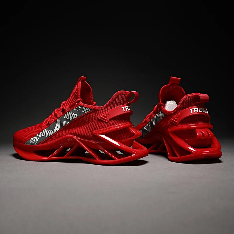 Men's Sneakers -  Men's Luxury Tennis Shoes, Race Trainer, Breathable, Fashion Loafers & Running Shoes.