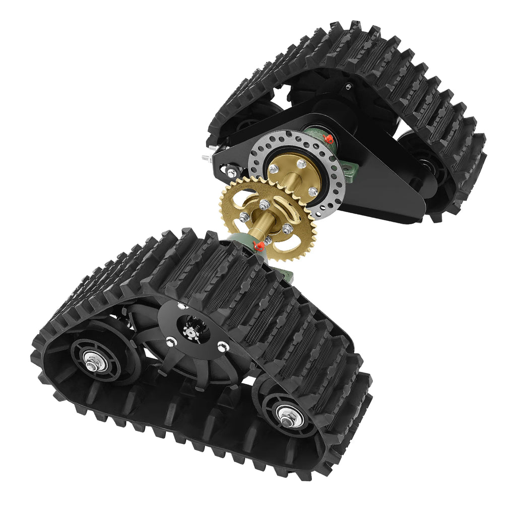 Pair Go Kart ATV UTV Buggy Quad Rear Wheel Snow Rubber Sand Tracks Snowmobile