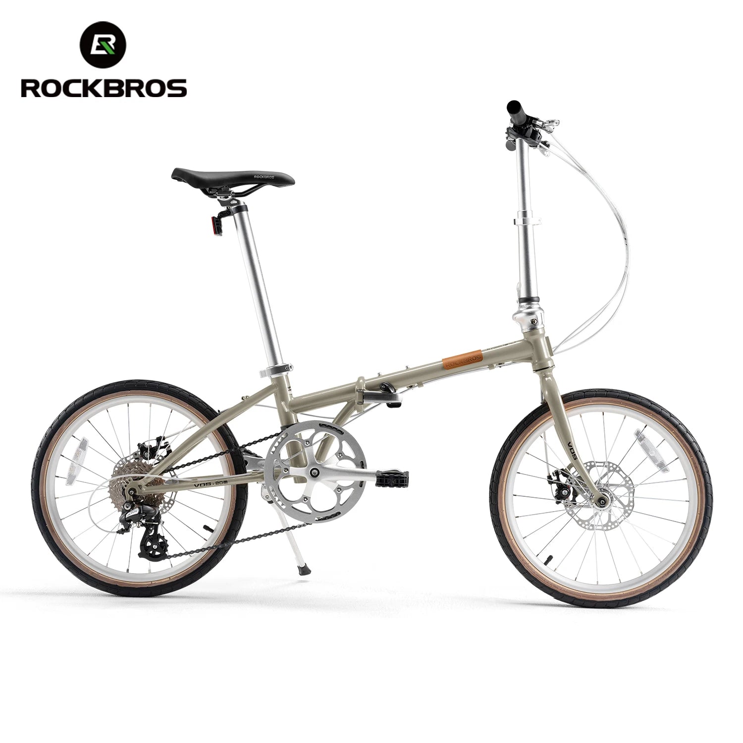 20inch Folding Bike With Shimano RD-M310 8-speed Adult Men/Women/Students Portable Disc Brake Folding Bicycle Two-Wheel
