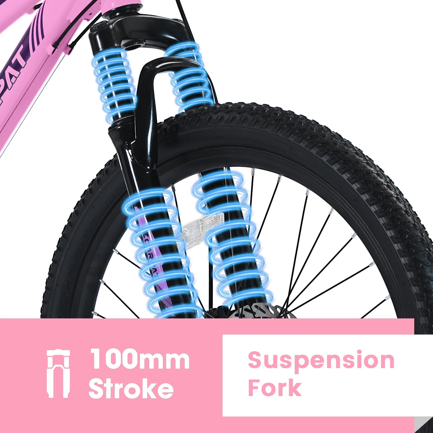 Mountain Bike 24-26 Inch Wheels, 21-Speed Disc Brake, Female Bicycles, 15" Steel Frame Front Fork Suspension