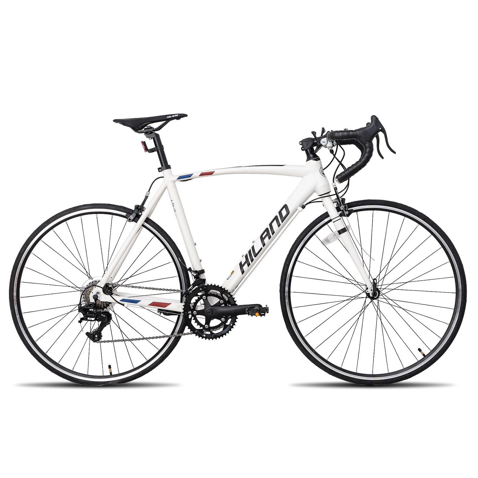 700c Road Bike, 14 speeds, Lightweight Aluminum Frame, Racing Bike, City Commuter Road Bike - Men/Women