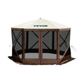 Pop-up Camping Gazebo Camping Canopy Shelter 6 Sided 12' x 12' / 10' x 10' Sun Shade Tents & Canopies Camping & Hiking