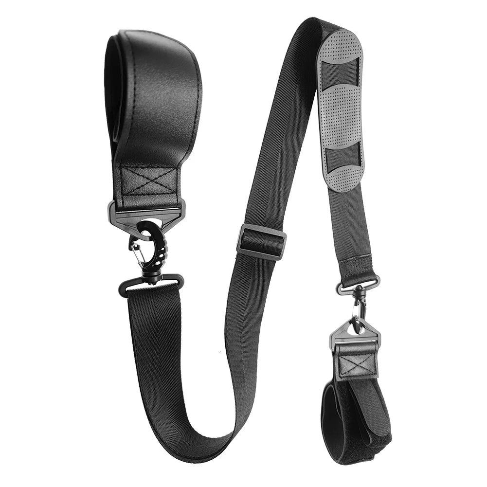 Ski Borad Shoulder Carrier Strap Adjustable Skiing Pole Shoulder Hand Carrier Leash Outdoor Sports Skiing Accessories