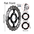 1 PC 220/240mm Front Rear Brake Disc Rotor 58mm for 150cc-350cc Dirt Pit Bike UTV ATV GO KART Accessories Pocket Bike 49cc Parts