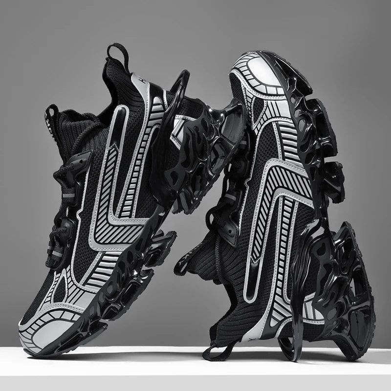 Men's Sneakers -  Men's Luxury Tennis Shoes, Race Trainer, Breathable, Fashion Loafers & Running Shoes.