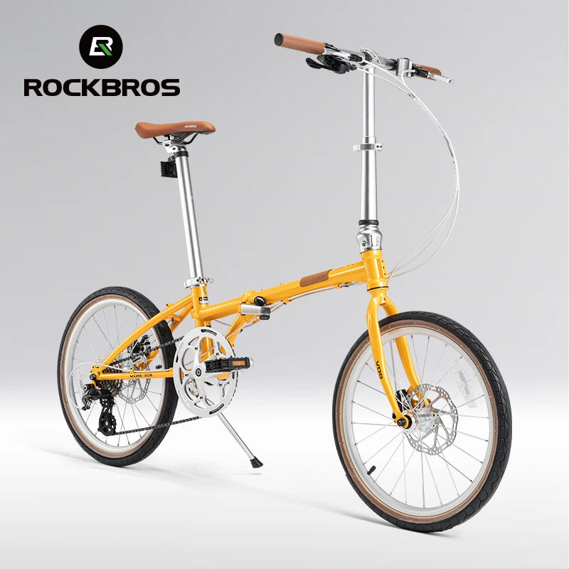 20inch Folding Bike With Shimano RD-M310 8-speed Adult Men/Women/Students Portable Disc Brake Folding Bicycle Two-Wheel