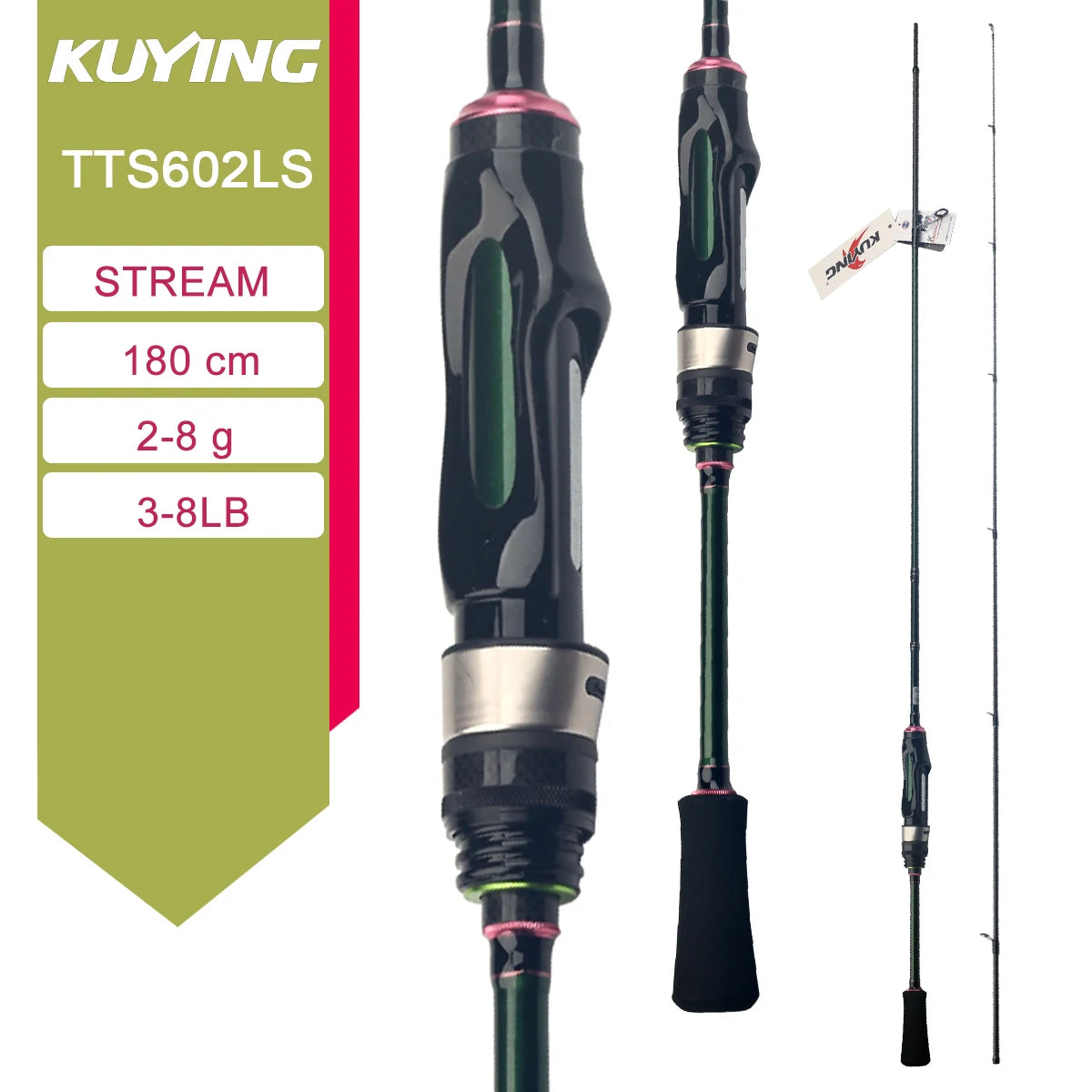 TTC662L TTC632UL TTS662L TTC602LS TTS602LS Fishing Rod Casting/Spinning, River/Stream Carbon