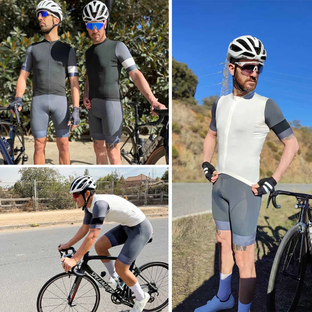 Cycling Bib Shorts, Men's Outdoor Bike Wear, Ride 6 Hours Padded Riding Bib Tights, Bicycle Men's Cycling Clothing