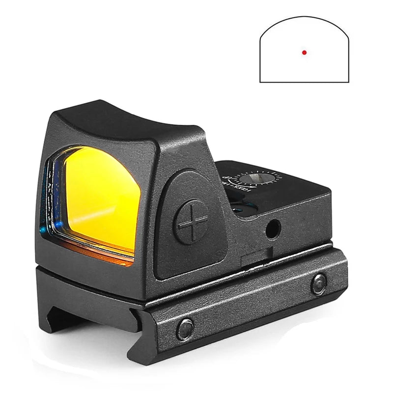 Mini MR Hunting Red Dot Sight Scope fits 20mm Rail