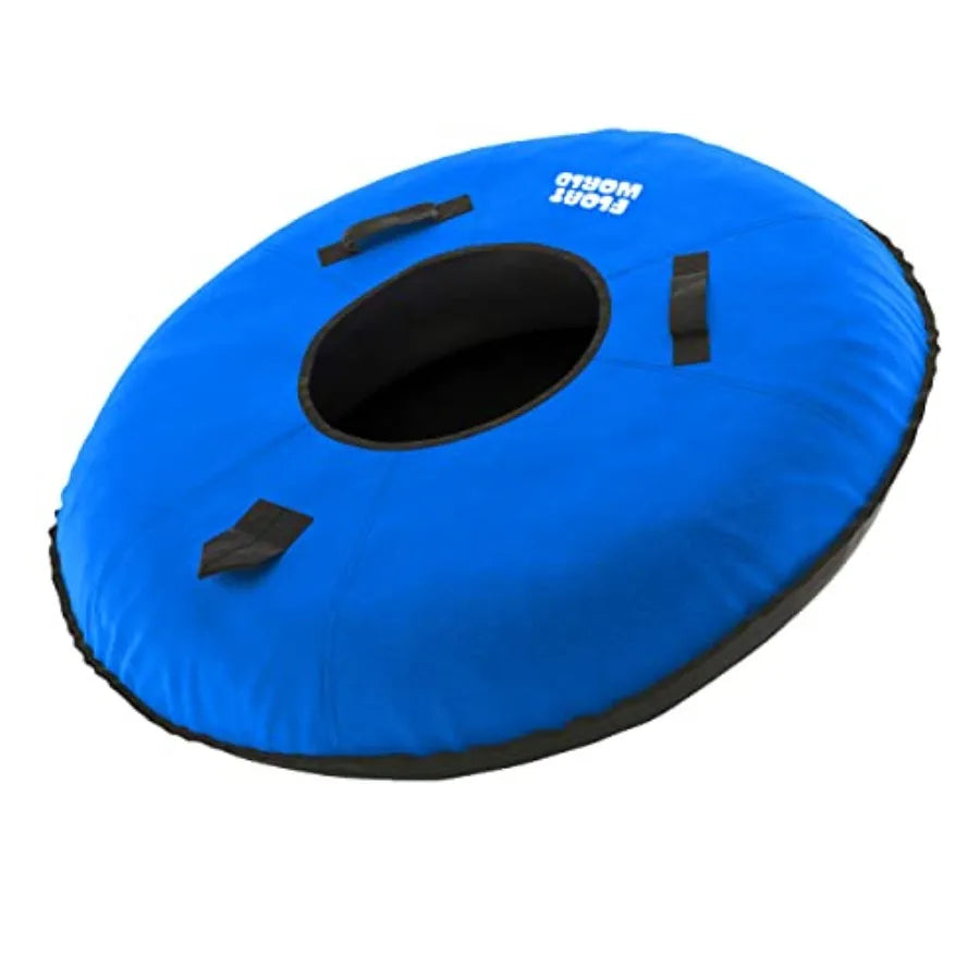Heavy Duty Snow Tube for Adults - Large 48 In Extra Durable Snow Tubing Winter Toy for Ski Mountains - Thick Vinyl Cover.