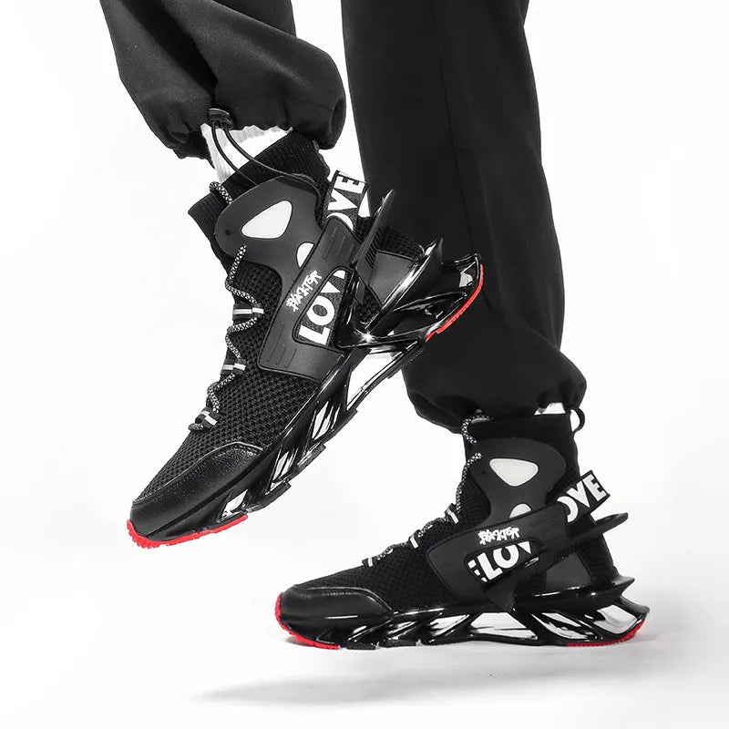 Men's Sneakers -  Men's Luxury Tennis Shoes, Race Trainer, Breathable, Fashion Loafers & Running Shoes.