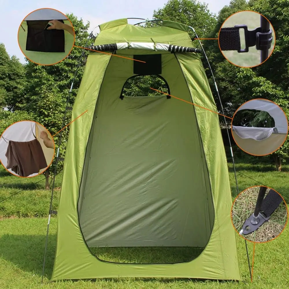 Portable Changing Room/Camping Shower Tent Beach Quick Set Up Privacy Tent, Toilet, Camp Shower
