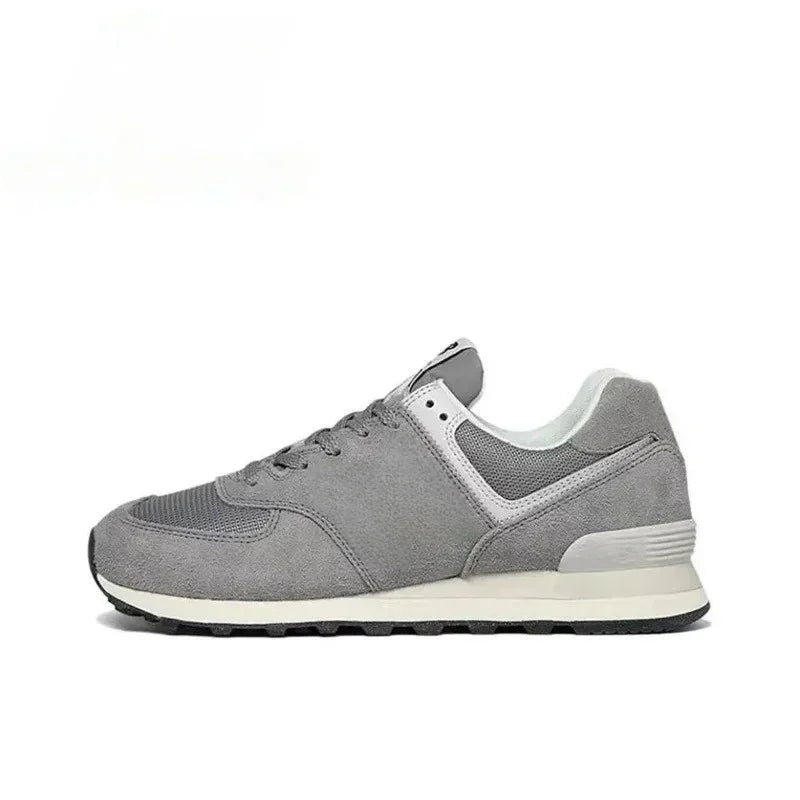 2026 Original Version Running Shoes, Breathable, Men/Women,  Grey Mesh Retro Casual Sneaker, NEW Trend.