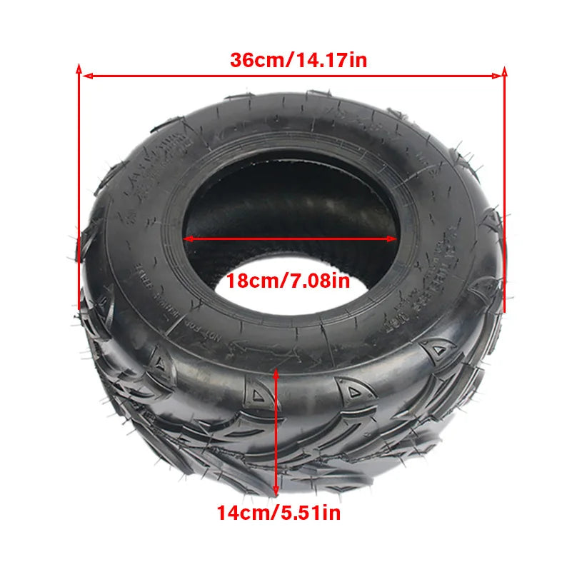 6x8-7 tubeless tire, suitable for four-wheel beach bike ATV kart UTV 125cc 150cc off-road tire