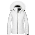 Women's Waterproof Ski Jacket Warm Puffer Jacket Thick Hooded Winter Coat