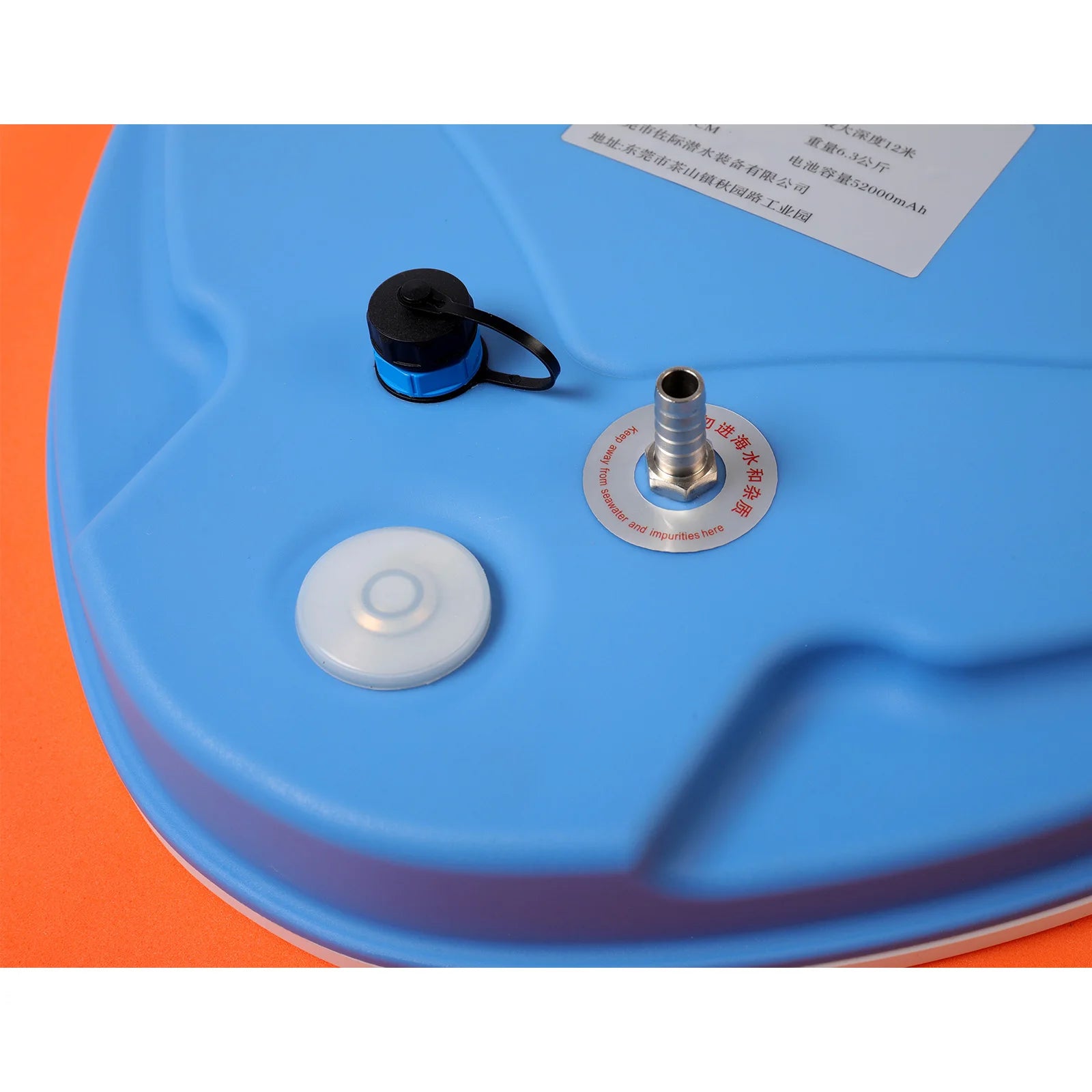 Scuba Diving Ventilator, Waterproof, Portable, Rechargeable, Scuba Diving w/Breathing Regulator