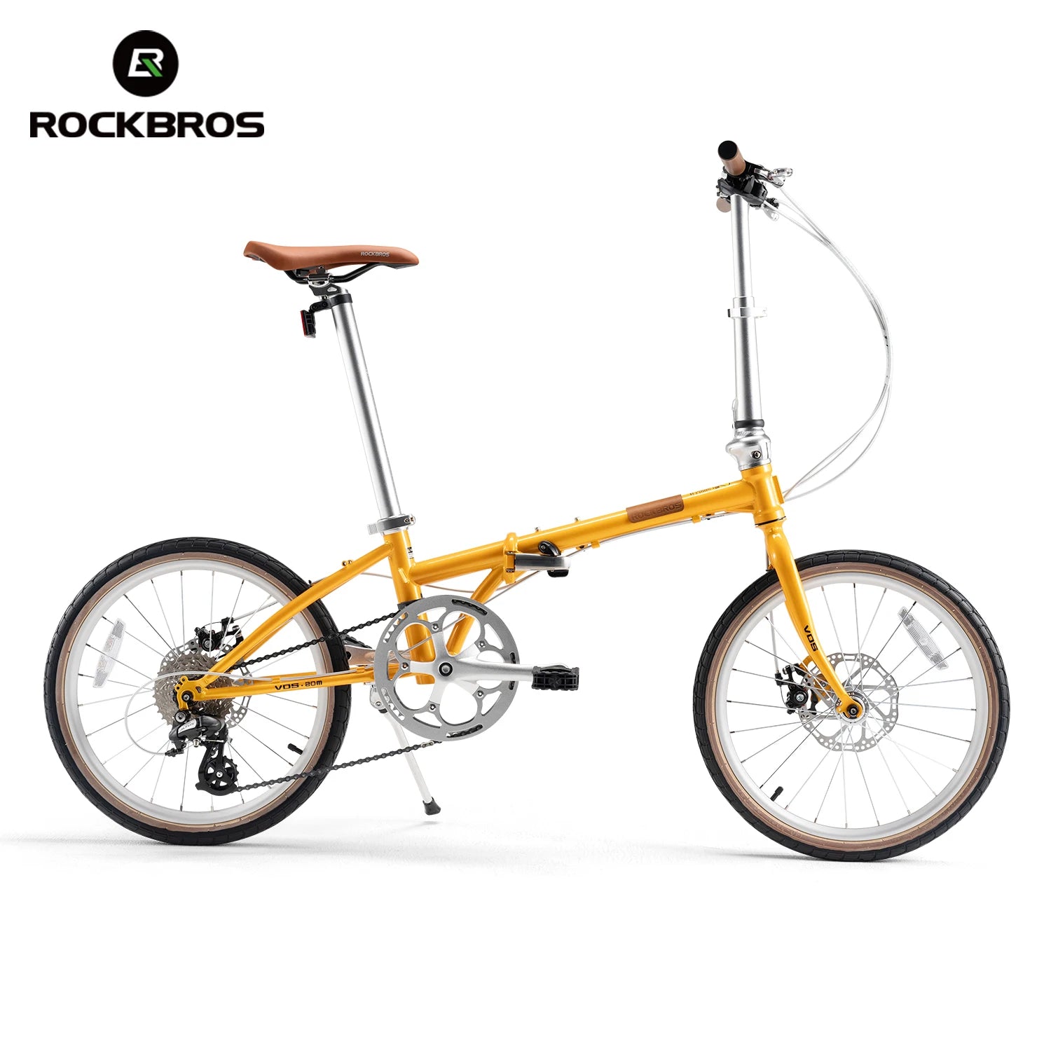 20inch Folding Bike With Shimano RD-M310 8-speed Adult Men/Women/Students Portable Disc Brake Folding Bicycle Two-Wheel