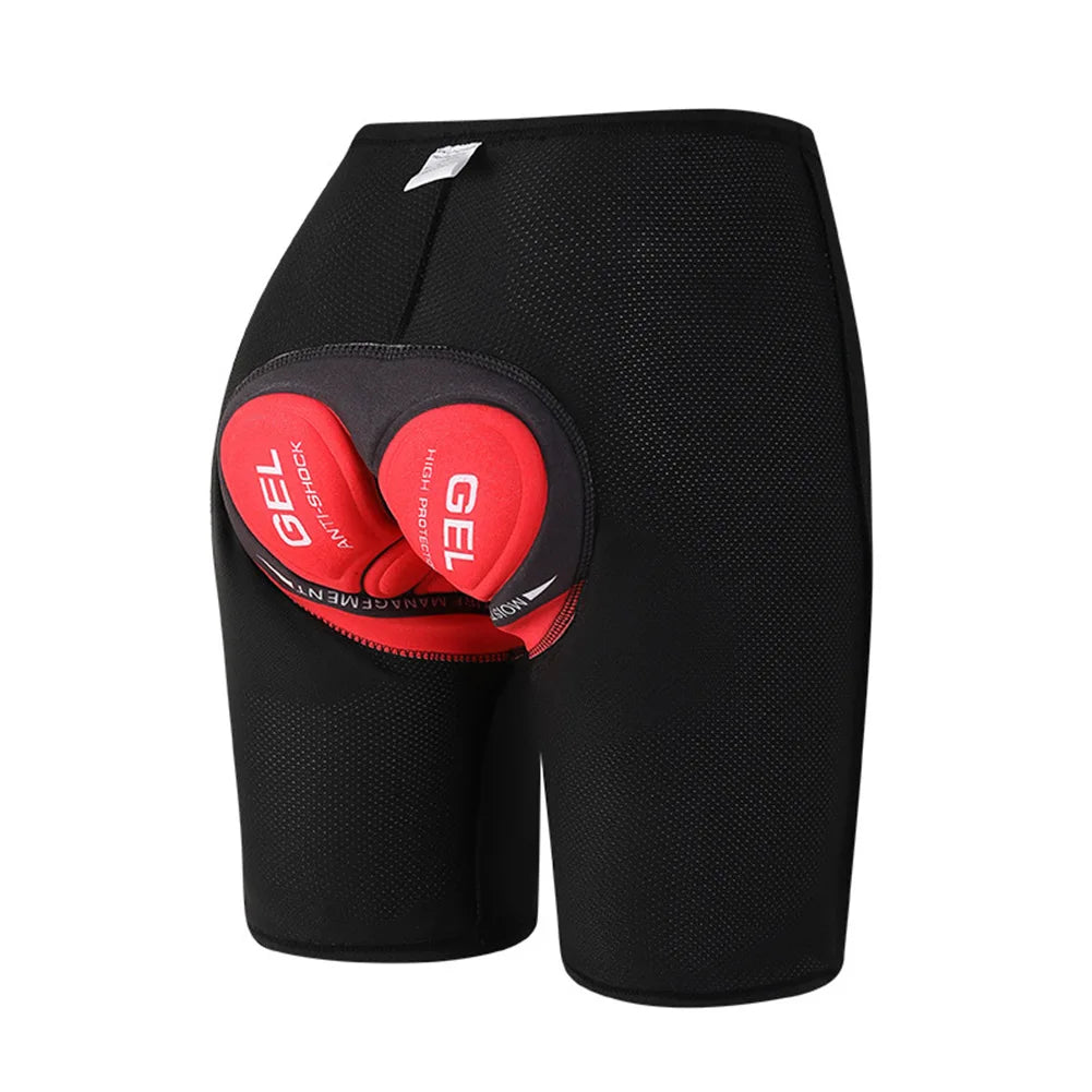 Men's Cycling Shorts, Padded Shorts, Breathable 3D Padded Bike Shorts, Lightweight Cycling Underwear Anti-Slip MTB Accessories