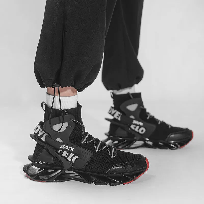 Men's Sneakers -  Men's Luxury Tennis Shoes, Race Trainer, Breathable, Fashion Loafers & Running Shoes.