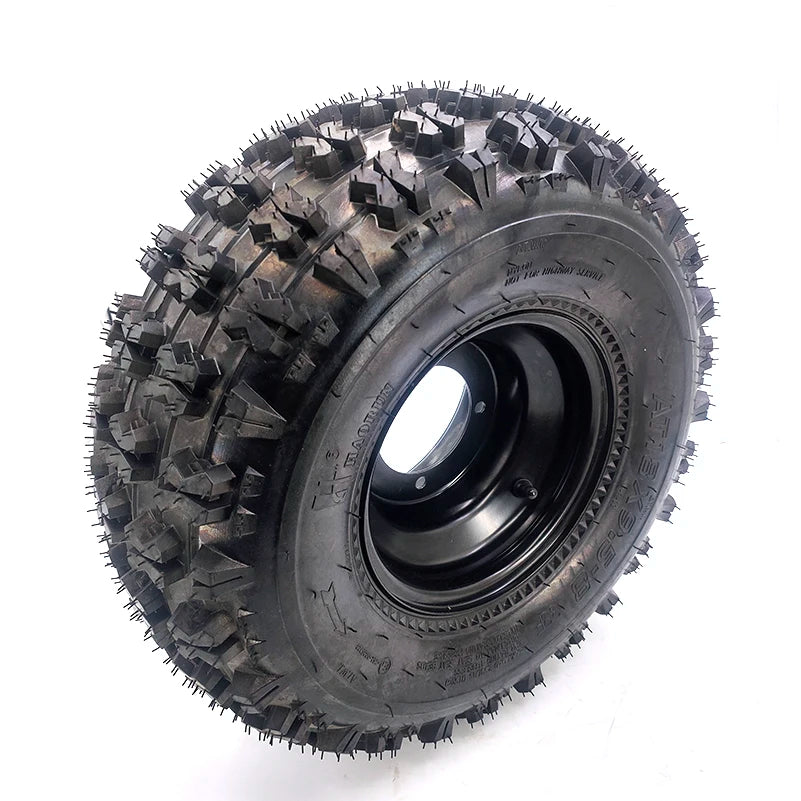 Suitable for ATV UTV Sport Tires, 4PR 18x9.5x8 All Terrain Tubeless Wheels.