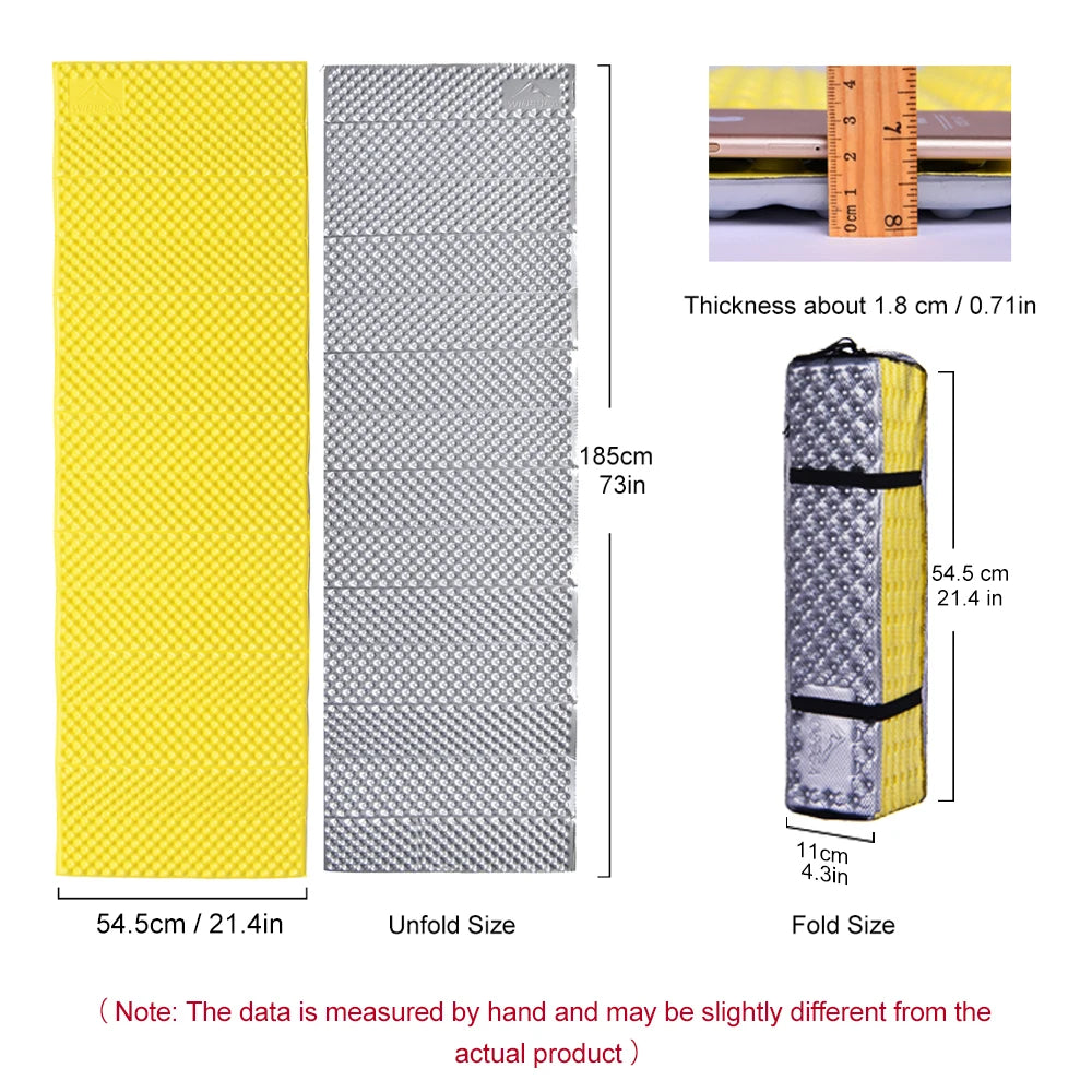 Camping Mat Portable Sleeping Blanket,  Waterproof, Moisture Proof