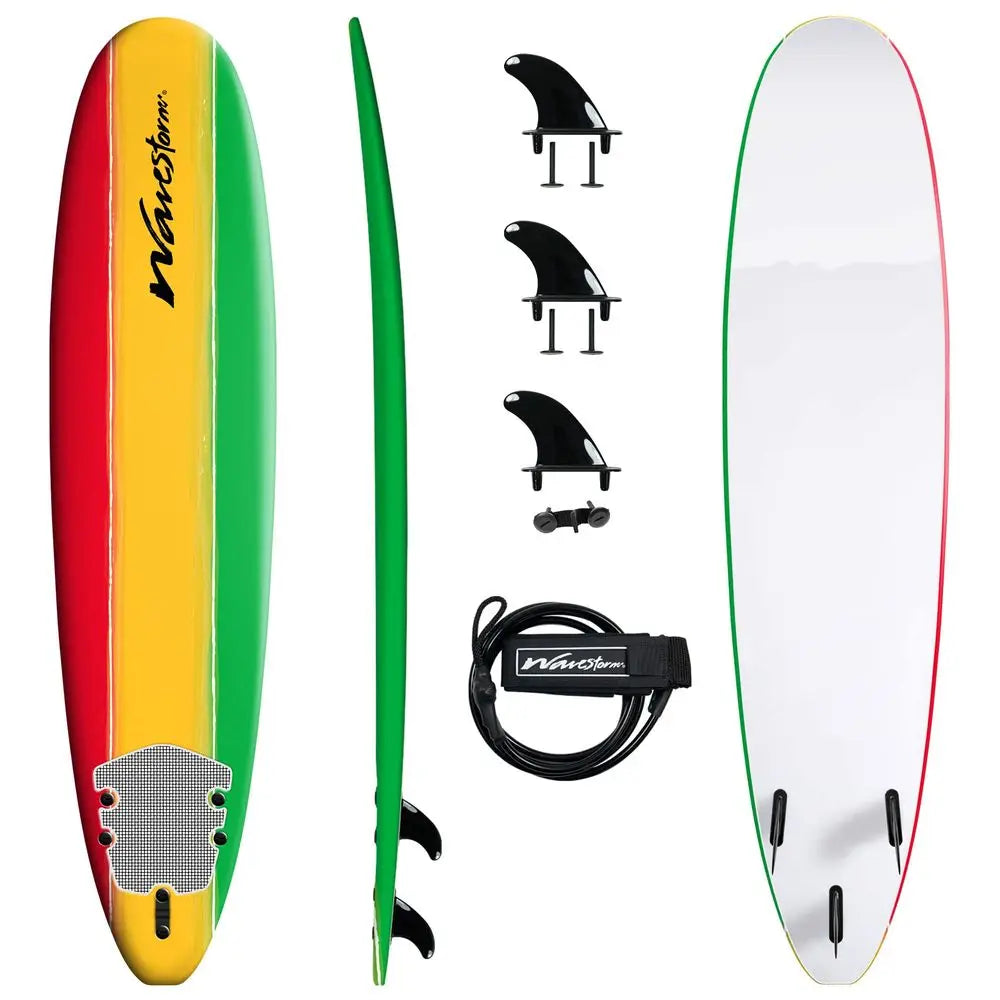 Classic Soft Top Foam 8ft Surfboard