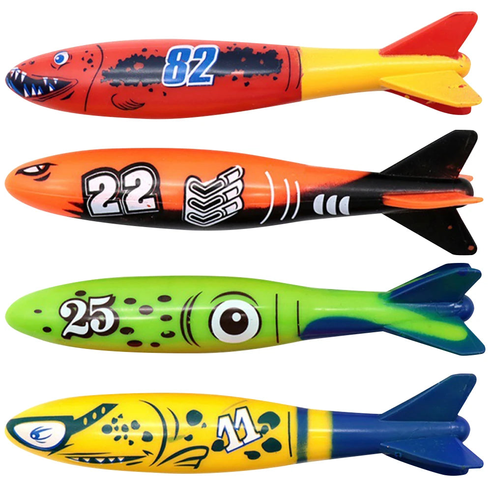 Shark Rocket Toy, Swimming Pool Dive Game, Water Fun Pool Games Baby Educational Bath Toys