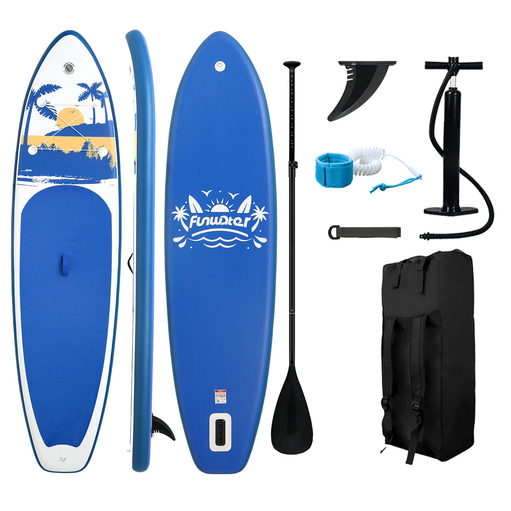 Inflatable Paddle Board Ultra-Light Stand-Up Paddle Board Surfboard for All Skill Levels With SUP Accessories 320-350cm