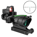 Adjustable Hunting Scope Red Dot Fits 20mm Rail