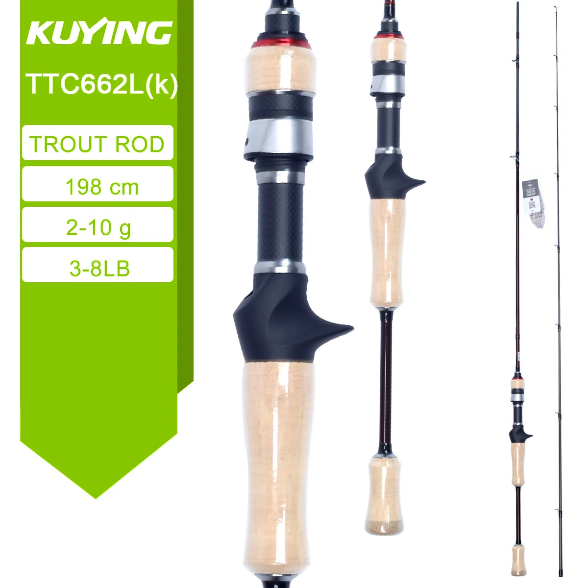 TTC662L TTC632UL TTS662L TTC602LS TTS602LS Fishing Rod Casting/Spinning, River/Stream Carbon