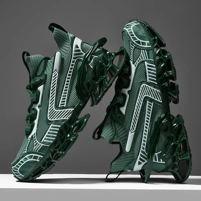 Men's Sneakers -  Men's Luxury Tennis Shoes, Race Trainer, Breathable, Fashion Loafers & Running Shoes.