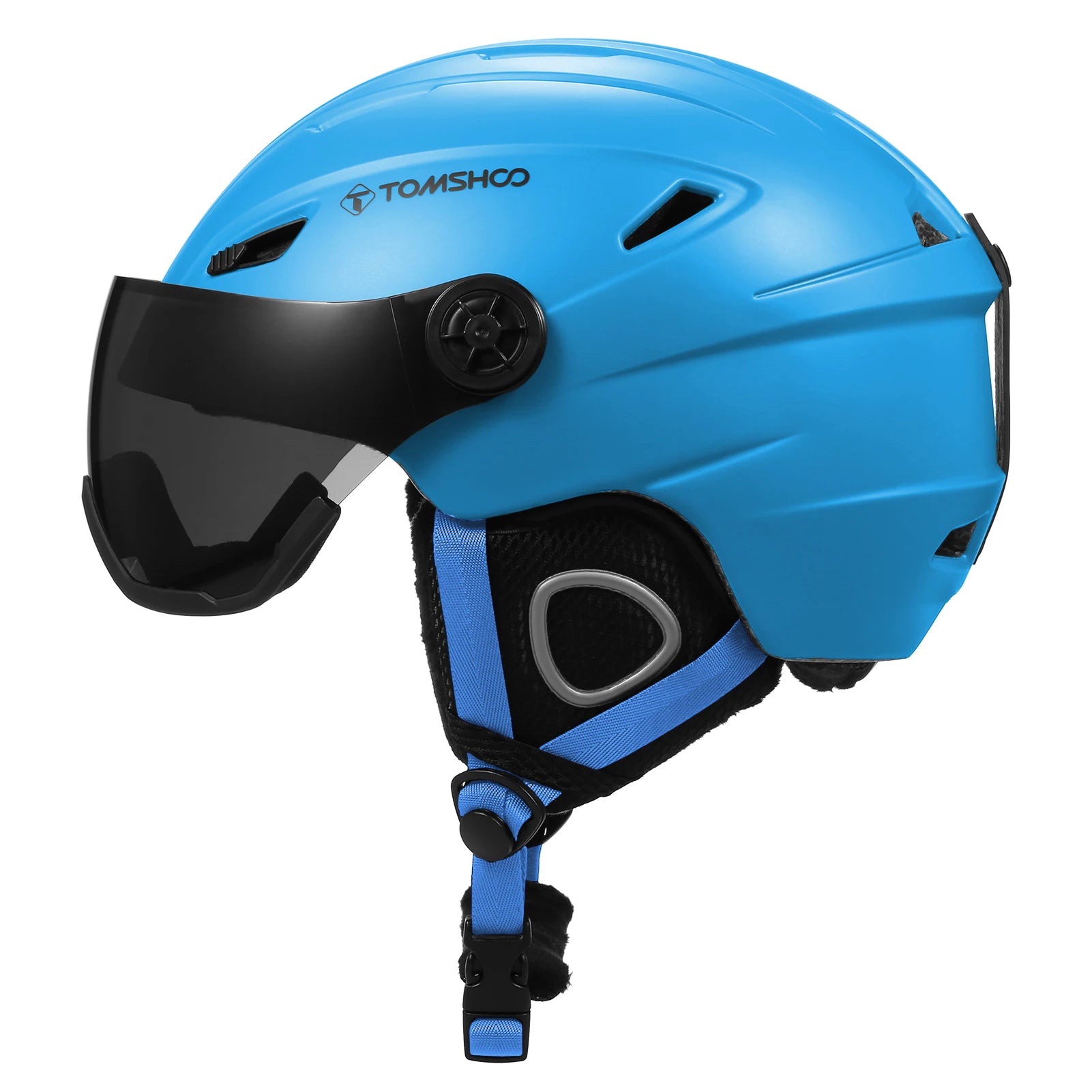 Outdoor Ski/Snowboard Helmet, Snow Sport Helmet with Removable Liner and Ear Pads.