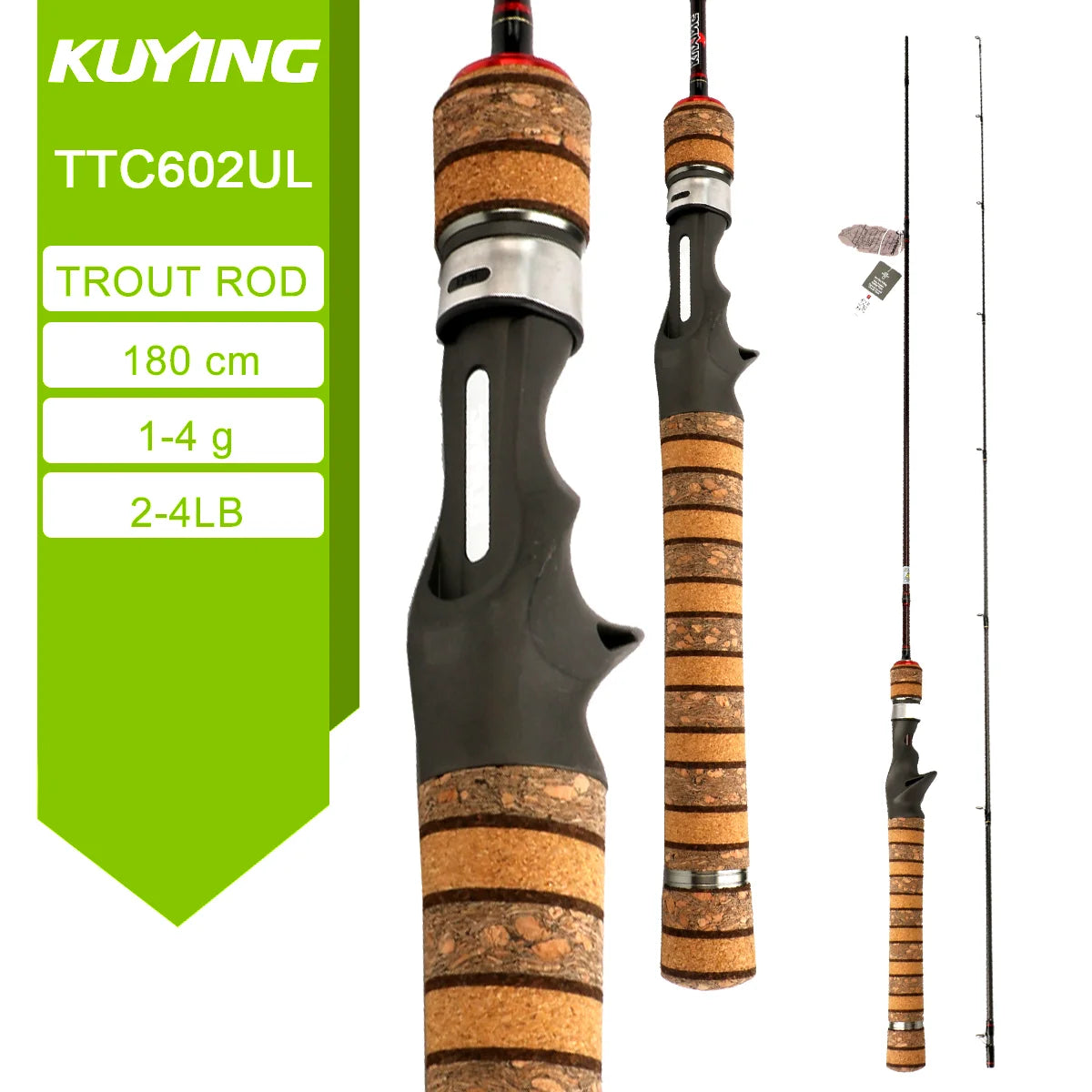 TTC662L TTC632UL TTS662L TTC602LS TTS602LS Fishing Rod Casting/Spinning, River/Stream Carbon