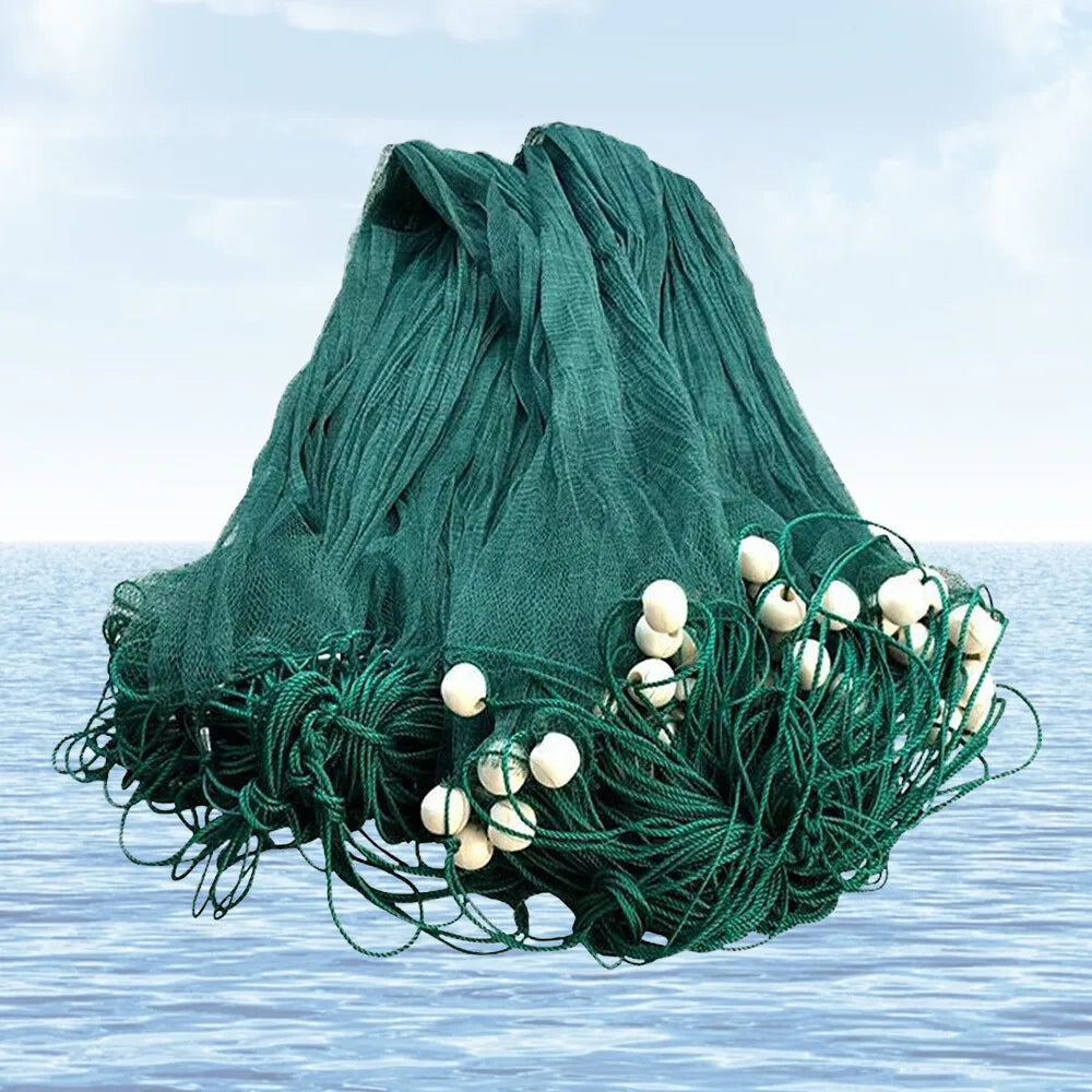 6.5x33Ft Fishing Net 0.5In Encrypted Mesh Prevents Fish Escape
