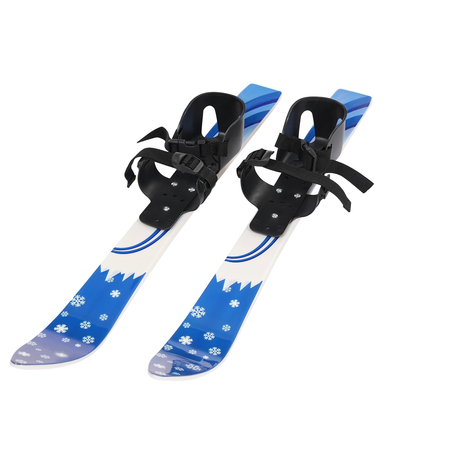 Kid Ski Boards with Ski Poles Children Ski Set Primary Double Snowblade Winter Outdoor Kid Beginner Snow Skis for 2-8 Years Old