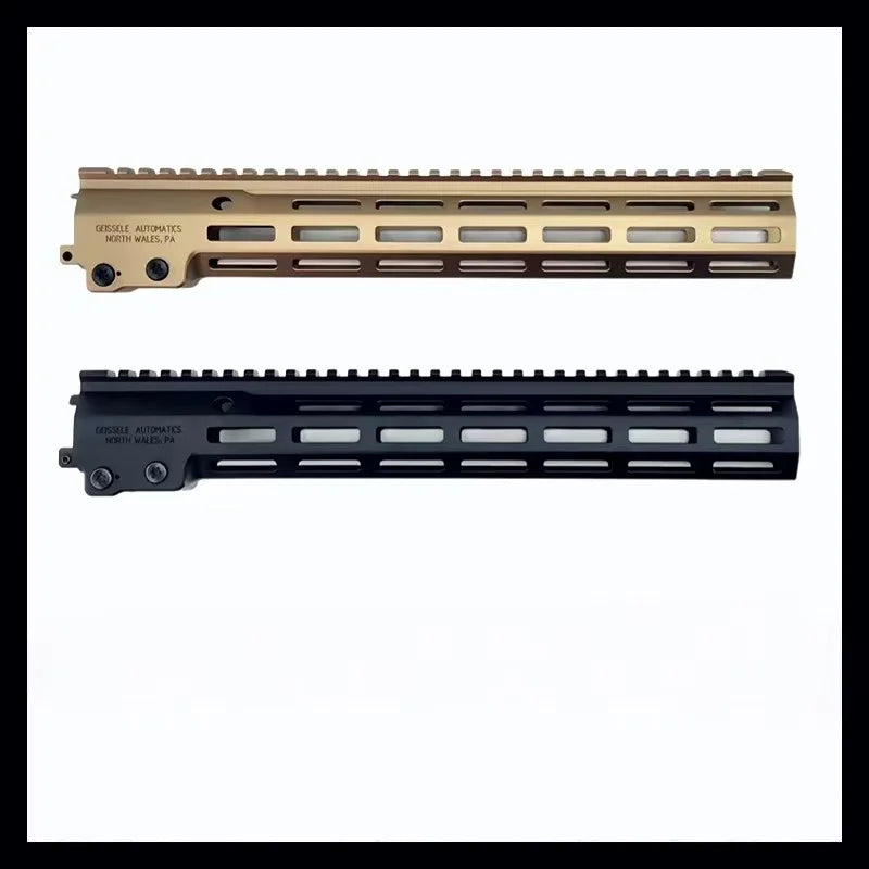 Metal Rifle MK16 SLR M-Lok Slim Free Float M-LOK Handguard Rifle Scope Mount with Steel Nut Hunting For  M4 M16 AR10 AR15 UAGI