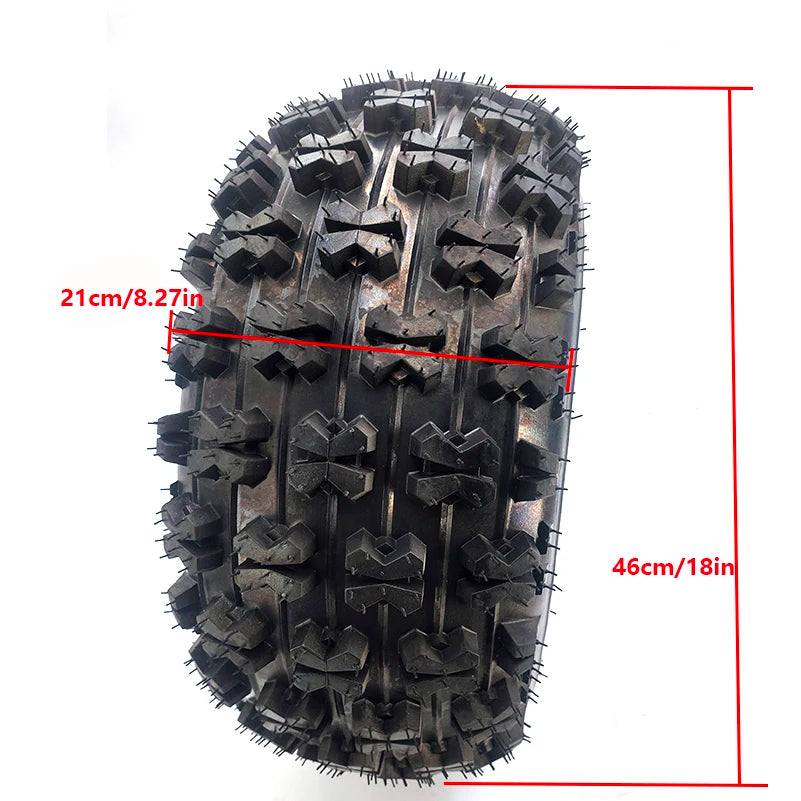 Suitable for ATV UTV Sport Tires, 4PR 18x9.5x8 All Terrain Tubeless Wheels.