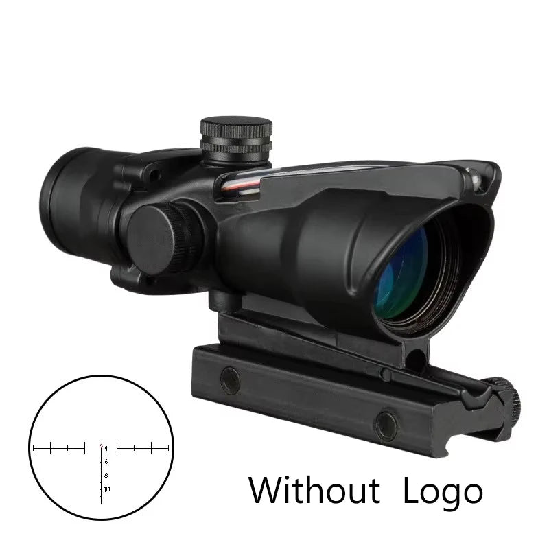 4X32 Hunting Scope Red Dot Illuminated Etched Reticle Tactical Optical Sight