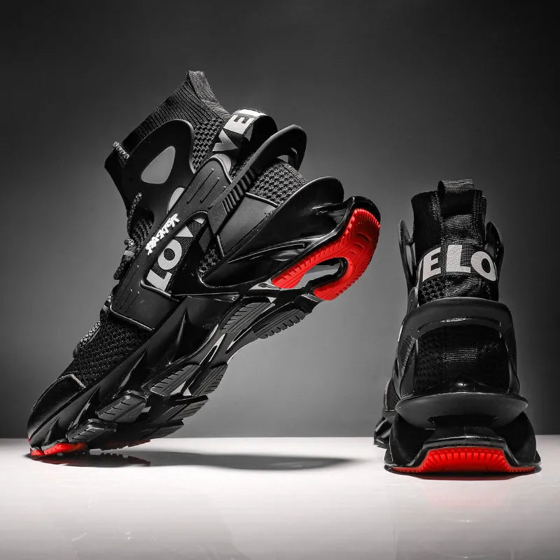 Men's Sneakers -  Men's Luxury Tennis Shoes, Race Trainer, Breathable, Fashion Loafers & Running Shoes.