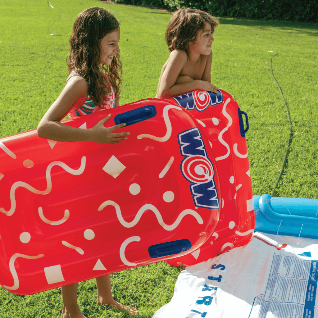 WOW Watersports 25 Ft Mega Backyard Slide with Splash Pool